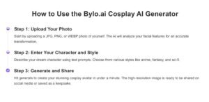 ByloAI Cosplay AI Generator