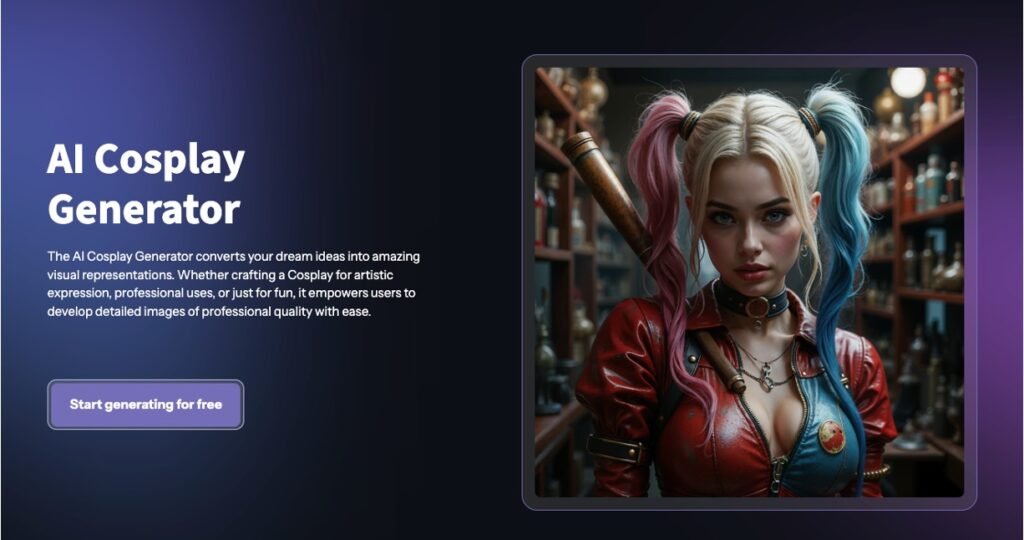 CGDream AI Cosplay Generator