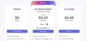 LightX AI Cosplay Generator Pricing