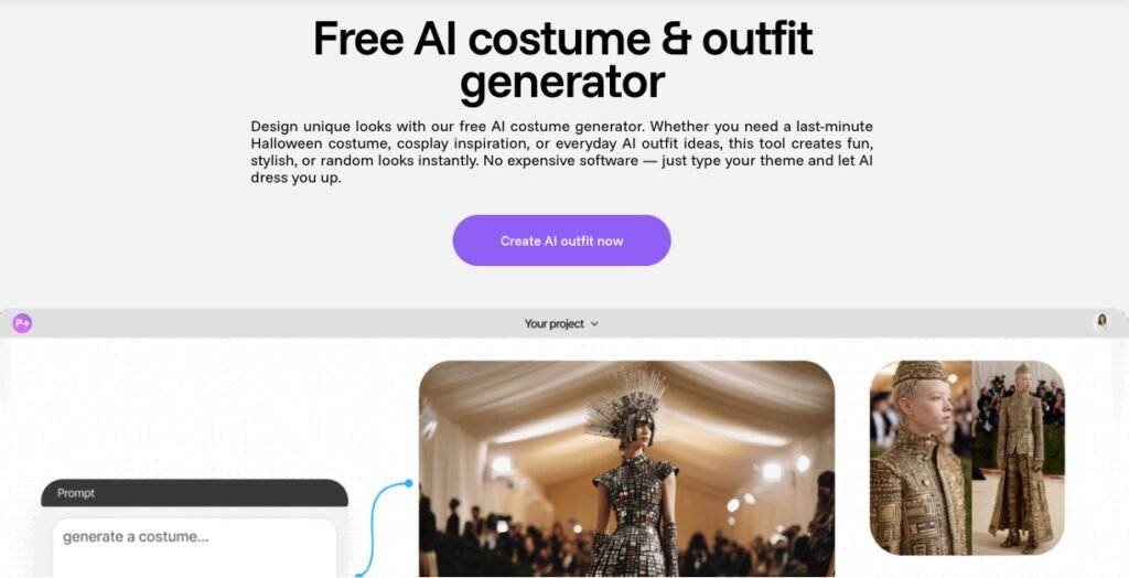 Phygital Plus AI Outfit Generator